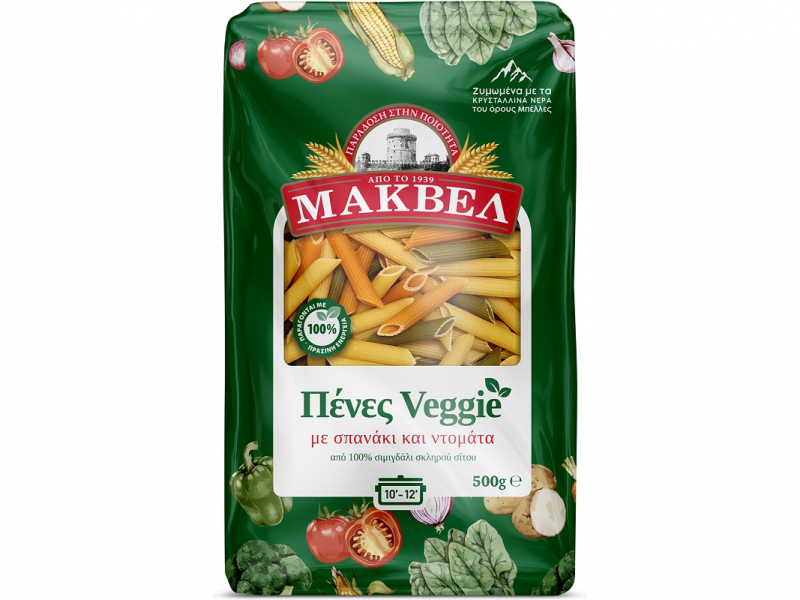 MAKVEL GEMÜSE PENNE 500 g